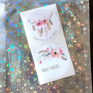 40 Holographic 4x6 bags and 30 stickers